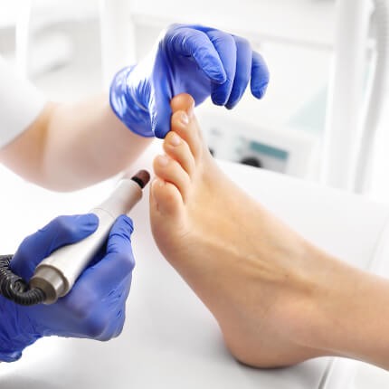 MEDICĪNAS CENTRS. New foot care cabinet.