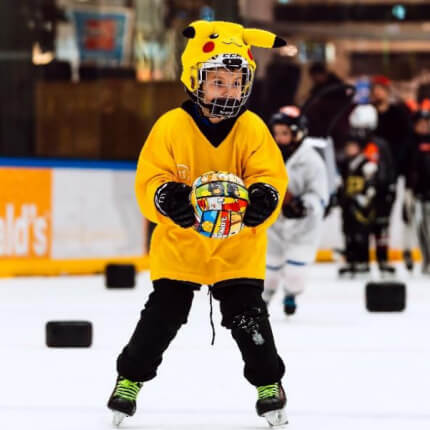 Bērnu ballītes uz ledus