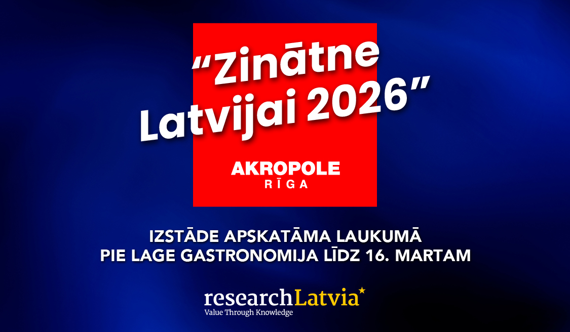 Izstāde “Zinātne Latvijai 2026”