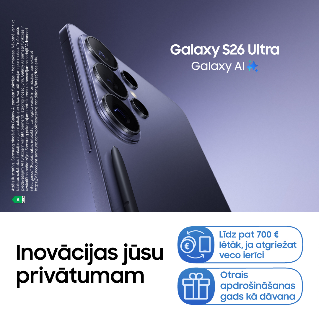 SAMSUNG VEIKALS. Inovācijas jūsu privātumam