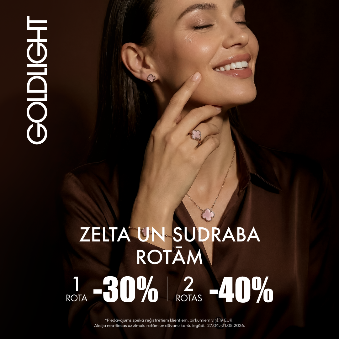 GOLDLIGHT zelta un sudraba rotām | 1 rota -30% 2 rotas -40%