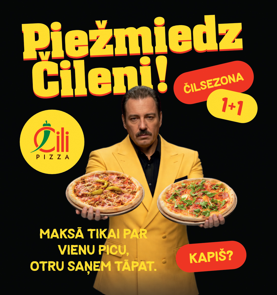 Piežmiedz Čileni: 1+1