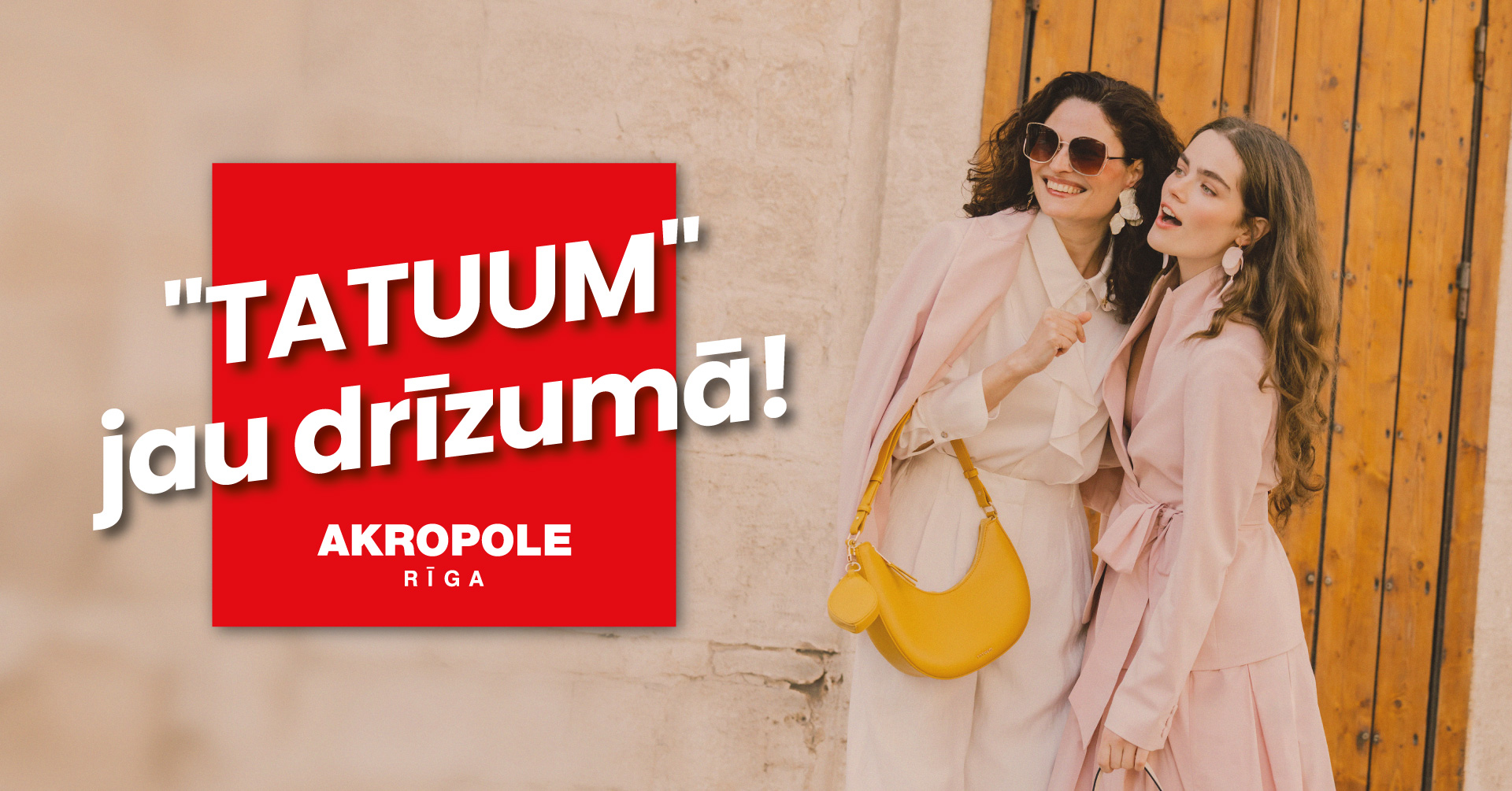 “TATUUM” atvēršanās svētki 25.aprīlī “AKROPOLE Rīga”