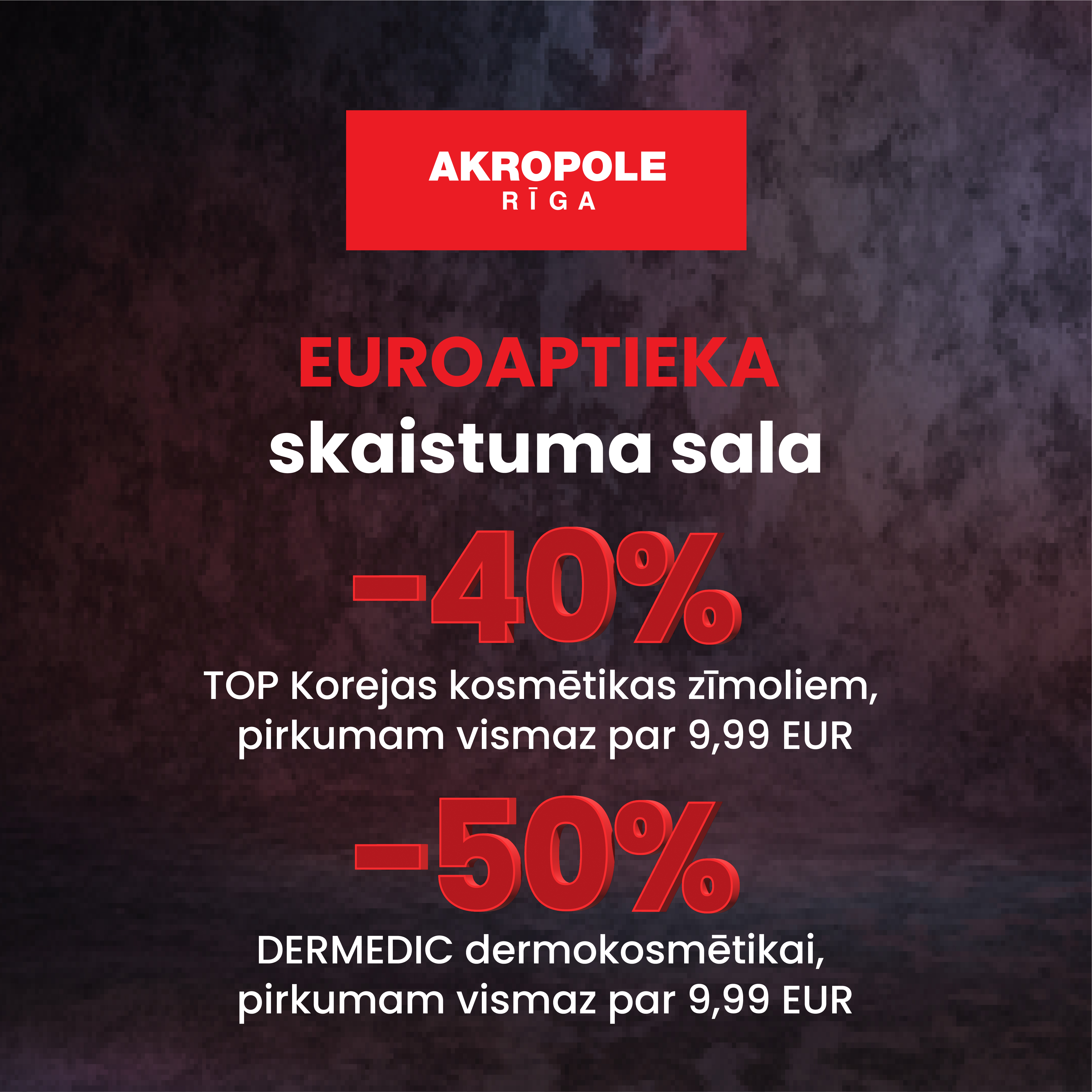 EUROAPTIEKA skaistuma sala