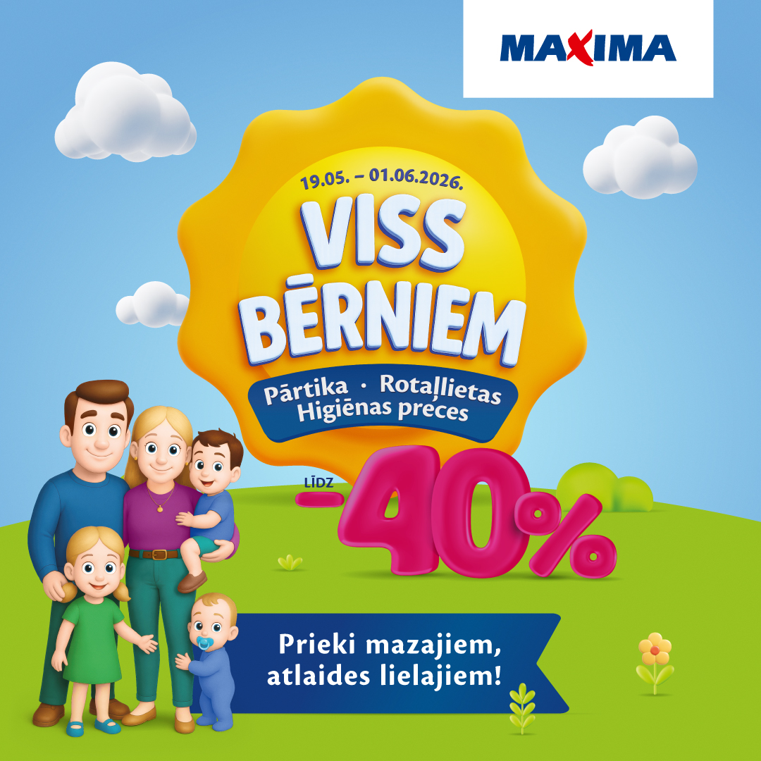 Viss Bērniem veikalos Maxima