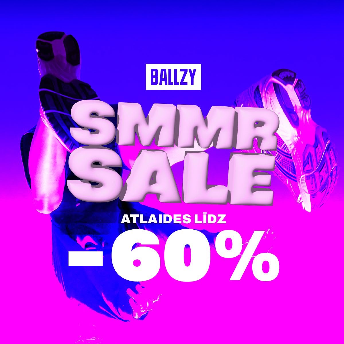 BALLZY VASARAS IZPĀRDOŠANA LĪDZ -60%