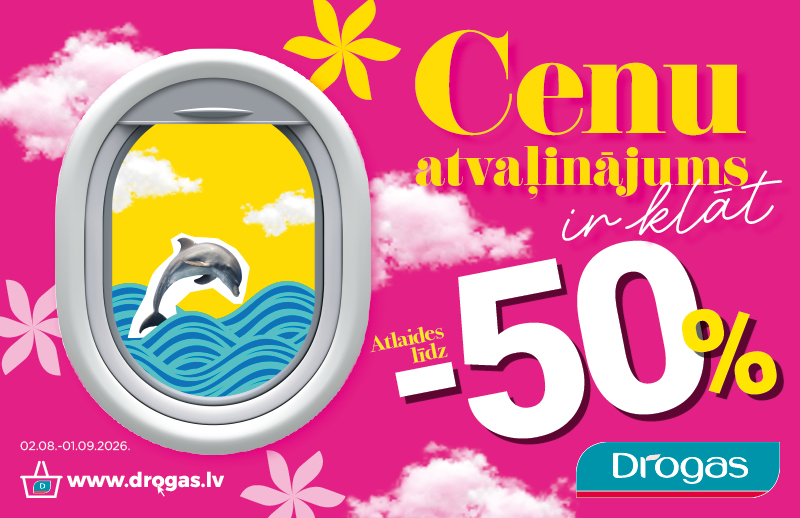 Cenu atvaļinājums ir klāt!