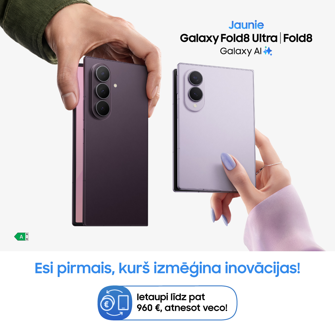 Esi pirmais, kas izmēģina inovācijas!