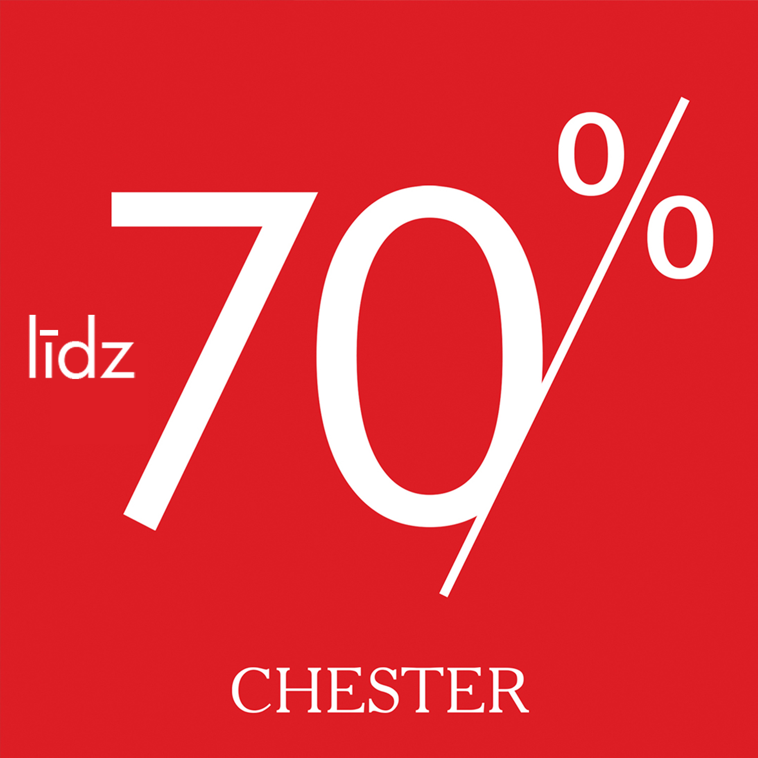 CHESTER -70%