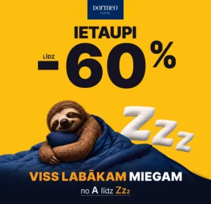 Dormeo Home- IETAUPI līdz -60%