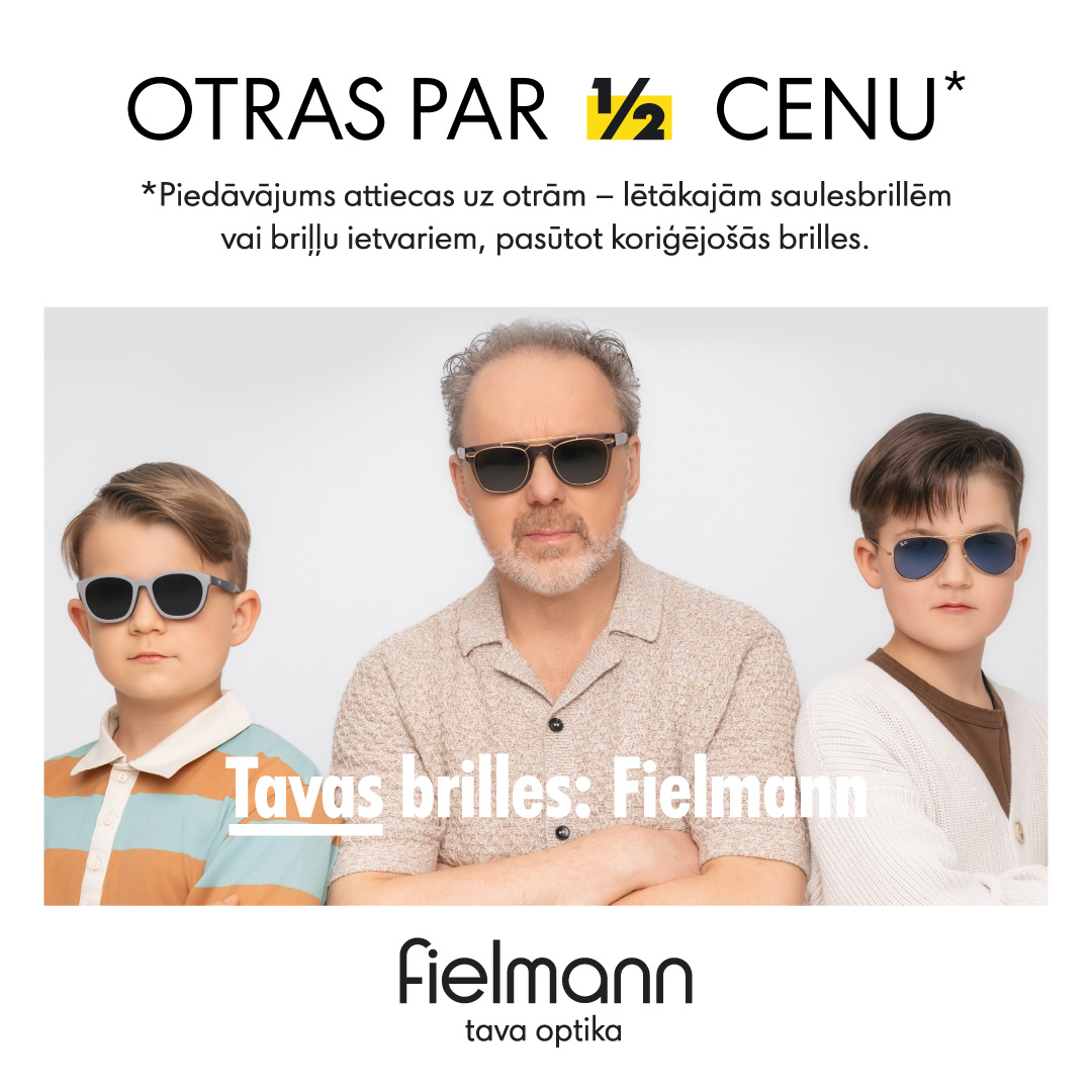 Otras brilles* par 1/2 cenu