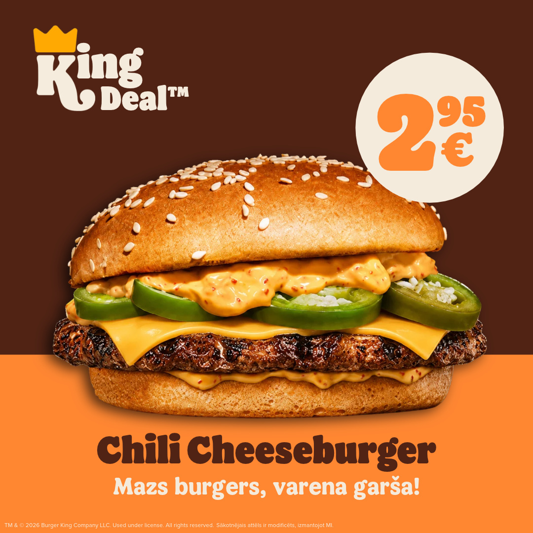 Jaunais King Deal™ ir klāt!