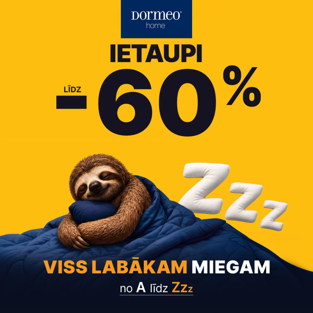 Dormeo Home līdz -60%